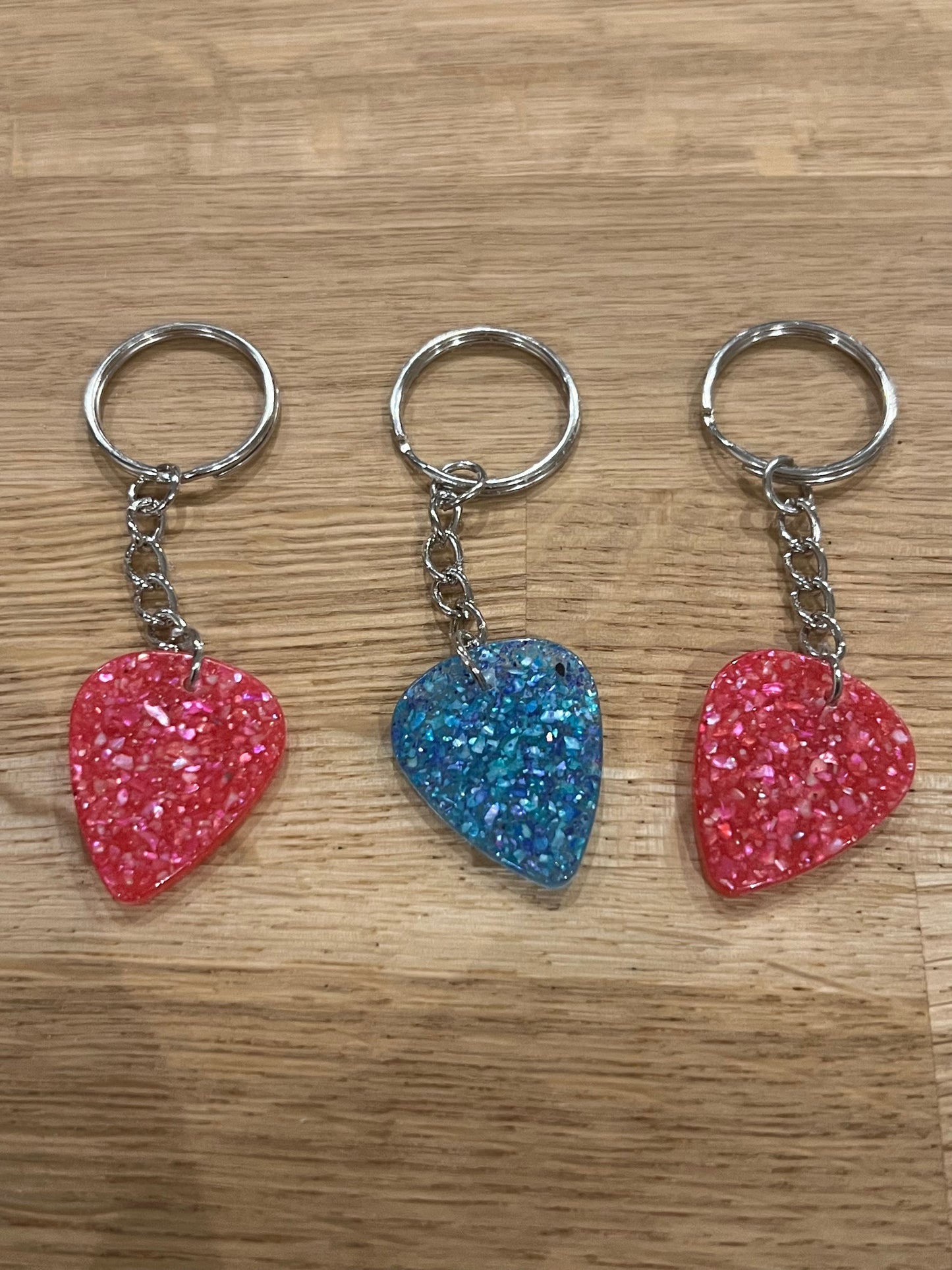 EPOXY PICK KEYCHAIN