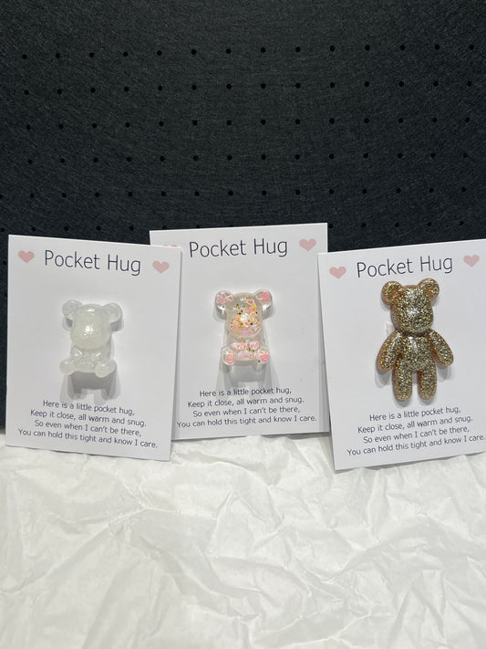 EPOXY TEDDY BEAR POCKET HUG