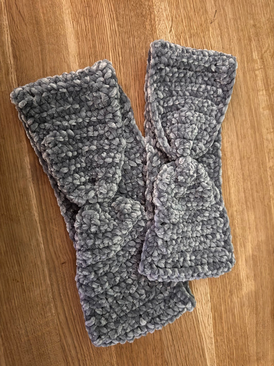 CROCHET HEAD BAND - REFLECTIVE  