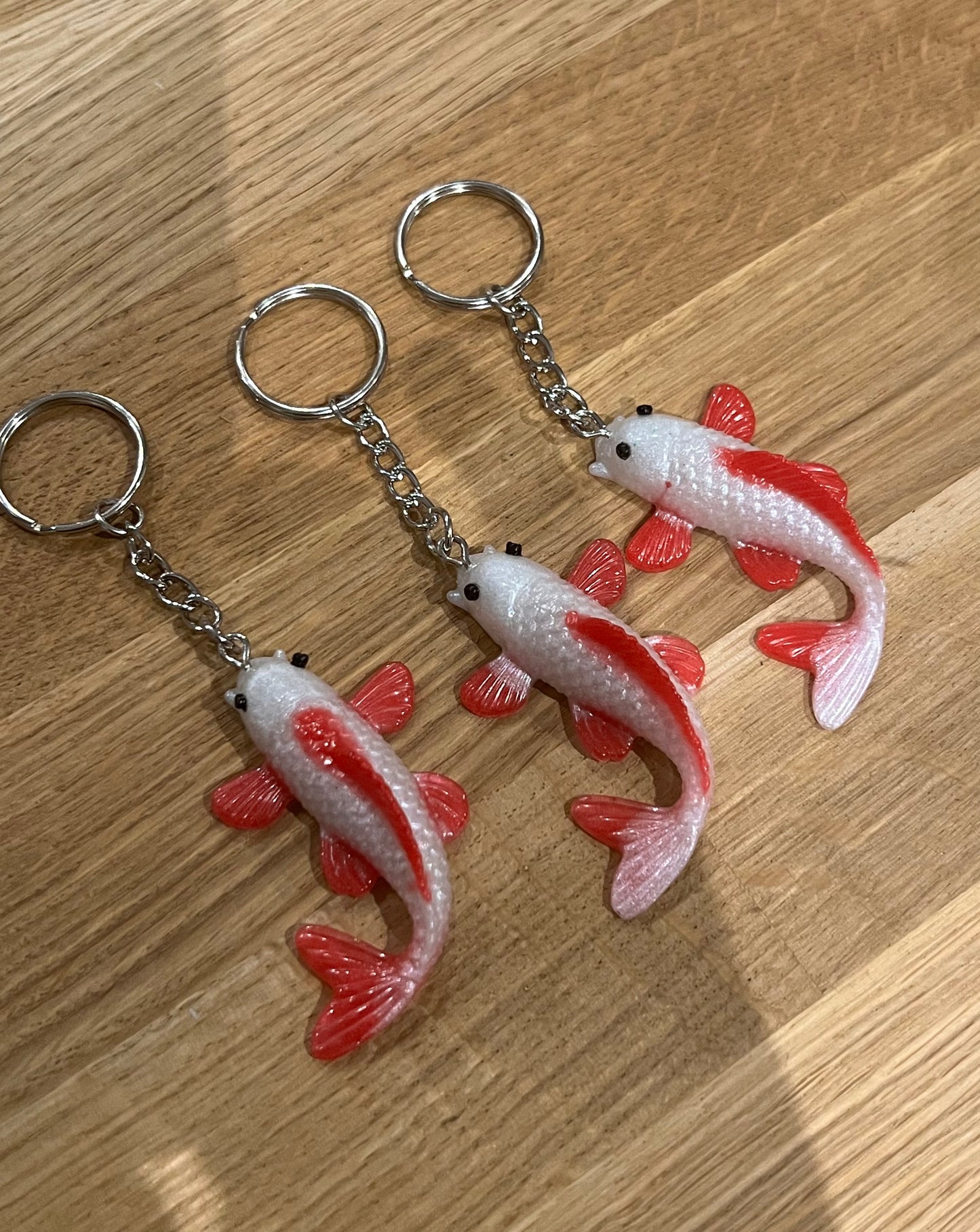EPOXY KOI KEYCHAIN