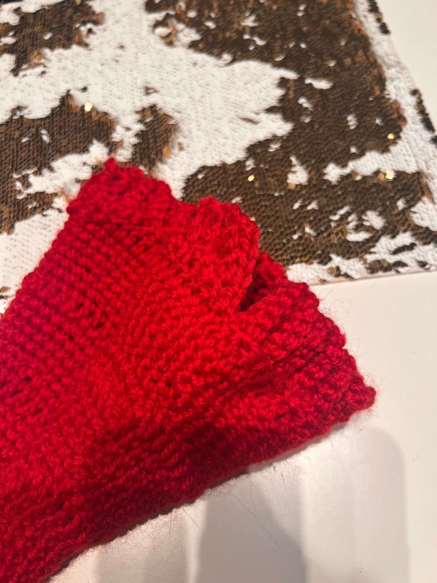 CROCHET VALENTINE DOUBLE GLOVE