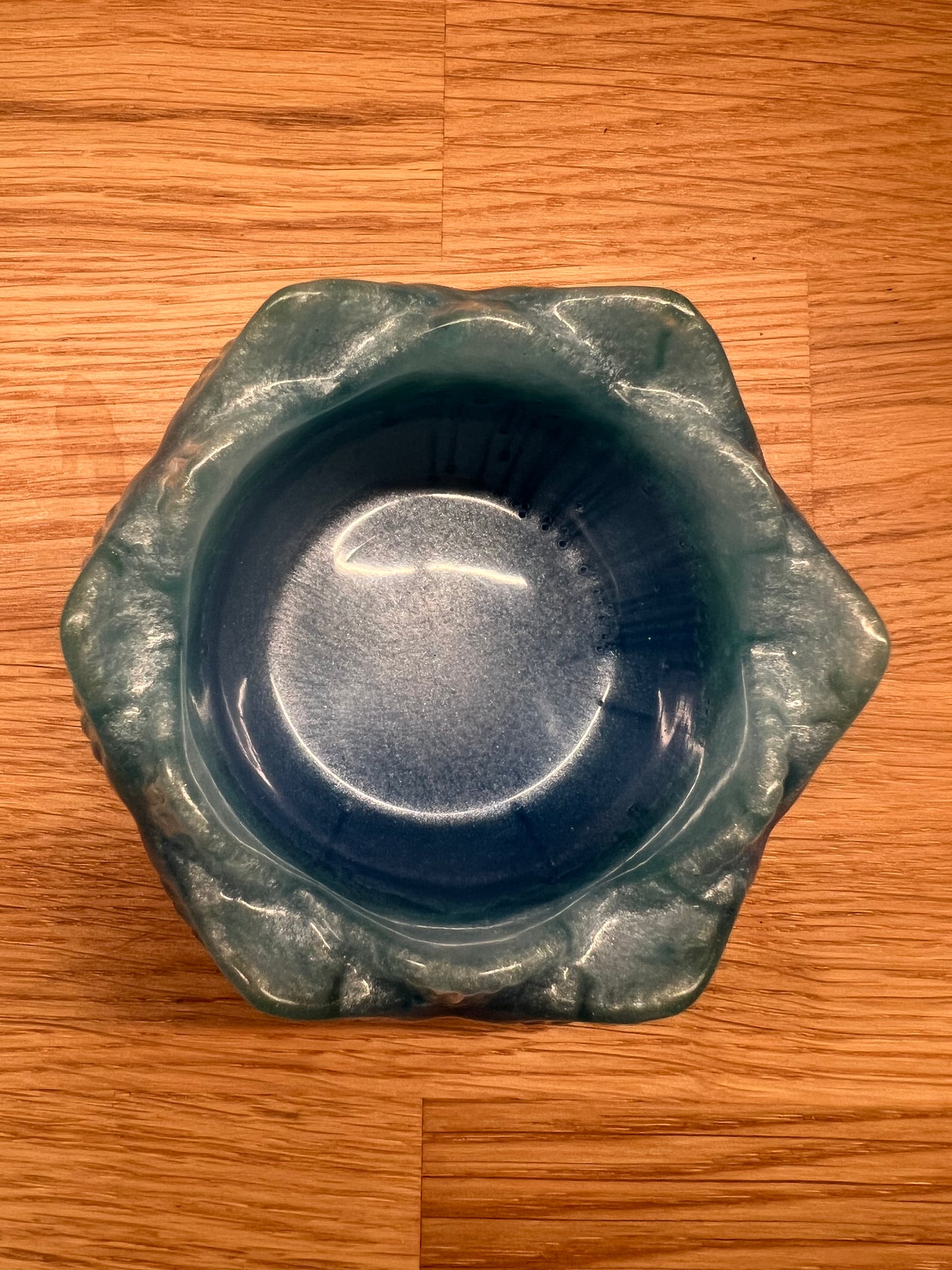 EPOXY BLUE LOTUS -CANDLE TEALIGHT HOLDER
